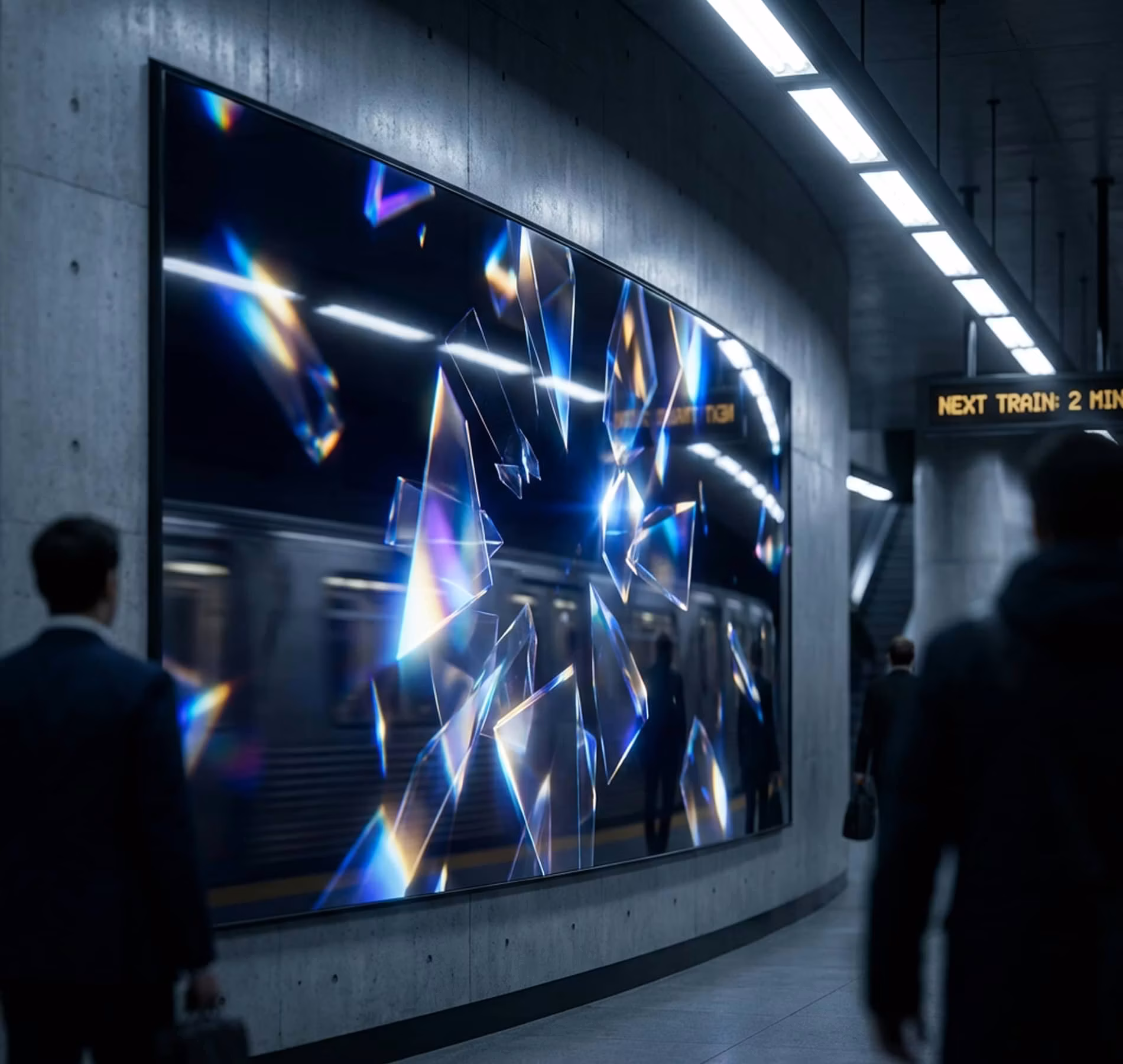 Display + Native Background